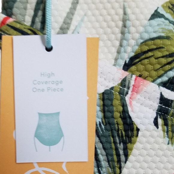 Kona Sol Floral Bandeau One Piece Convertible Suit - Picture 5 of 7